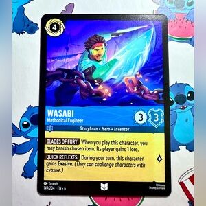 wasabi 149/204 [big hero 6] - uncommon — disney lorcana: azurite sea